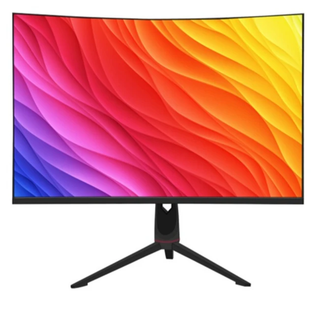 Monitor 32-inch curved bezel-free professional grade 2k 165Hz gaming monitor LCD computer monitor with 100 *100mm VESA interface