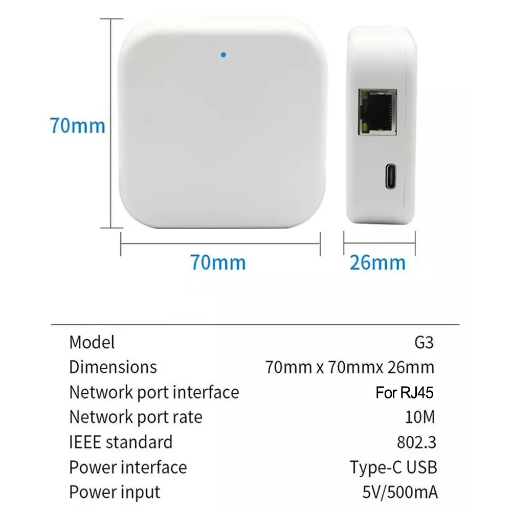 Multiple Device Pairing Remote Lock Control Home Automation 10 Meters Range ABS Material Bluetooth-Compatible Connections