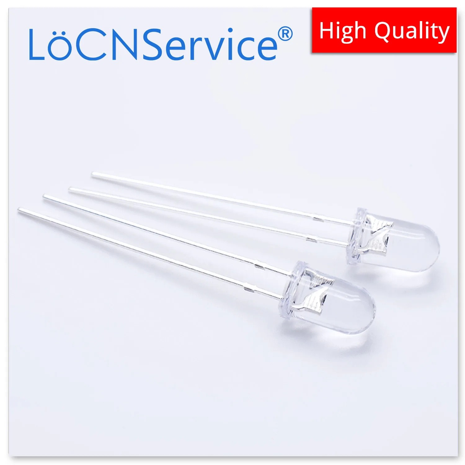 LoCNService 1000PCS 3mm F3 Red Blue Warm White Green Yellow Orange DIP LED Transparent High quality bead light emitting diodes