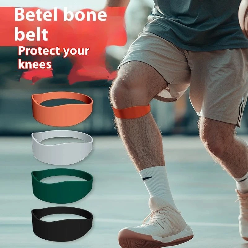 2PCS Silicone Patella Tendon Knee Support Straps; Versatile and Flexible Band for Sports and Protective Care