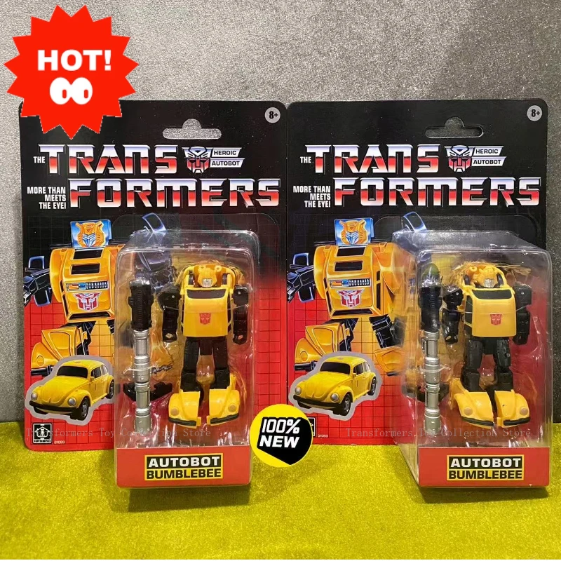 

New stock Transformers Bumblebee hanging card movie anime character figurine car model toy collection birthday gift G1 movable