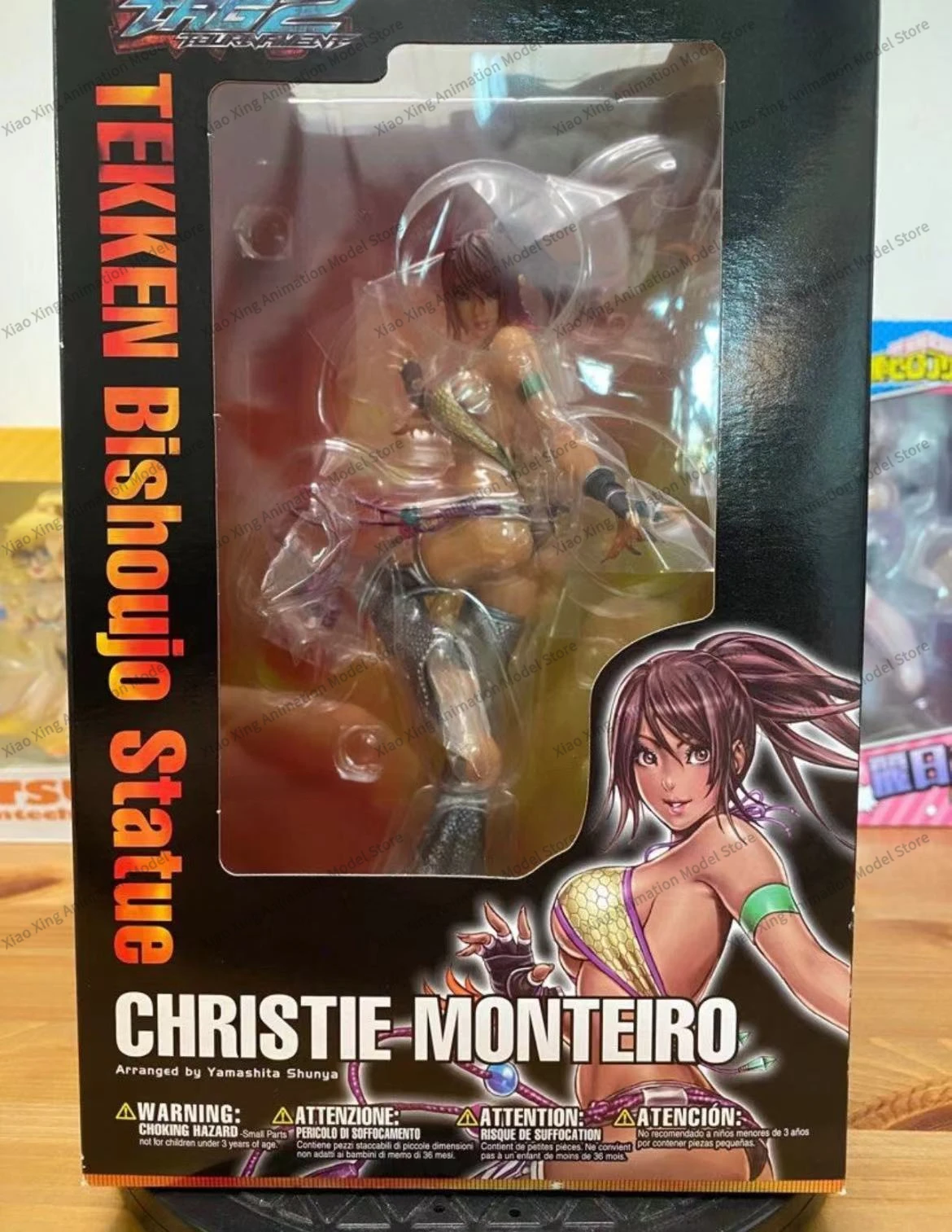 In Stock Original Genuine Kotobukiya CHRISTIE MONTEIRO Tekken Bishoujo Statue 1/7 24cm Anime Figures Toy Collection Gifts Models