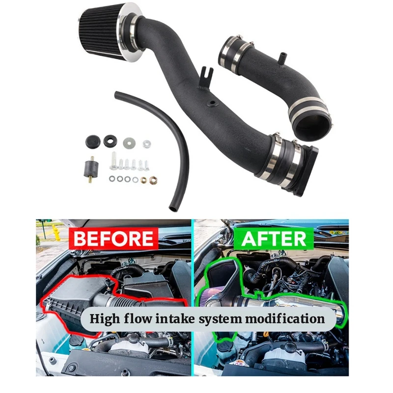 Car Air Intake Induction Pipe Filter Kits For Nissan 350Z Infiniti G35 FX35 3.5L V6 2003-2006 Filter Cold Intake Pipe Parts