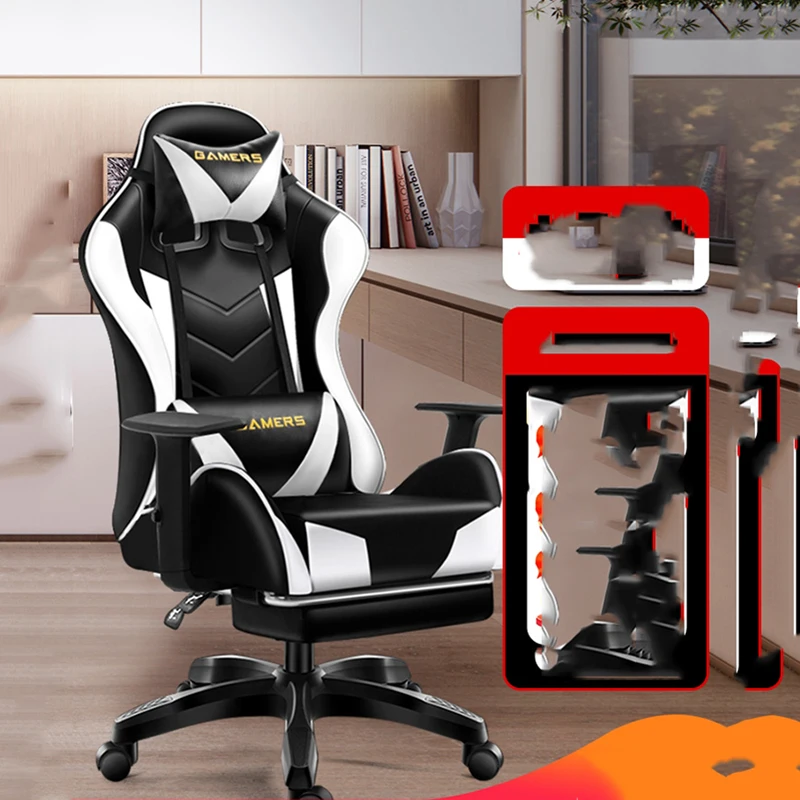 Ergonomic Swivel Office Chairs Back Support Floor Gaming Swivel Office Chairs Luxury Computer Cadeira De Escritorio Furniture