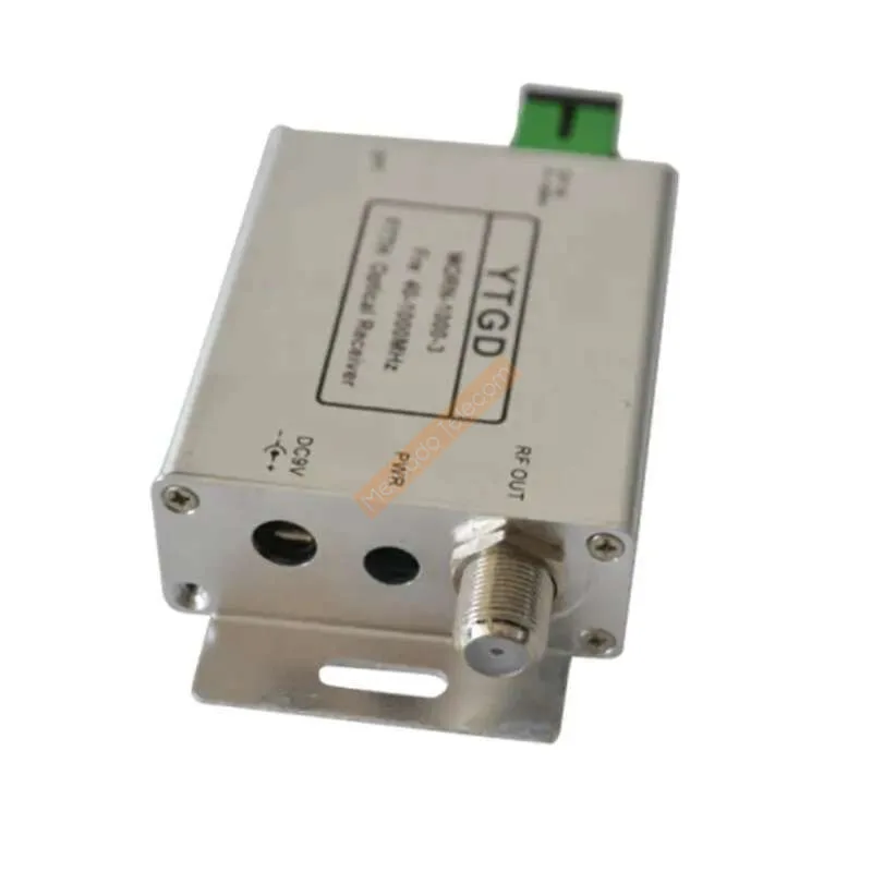 MINI FTTH CATV WDM Receiver GEPON Network With A Mini Node Indoor Single Mode Optical Equipment Alloy Case