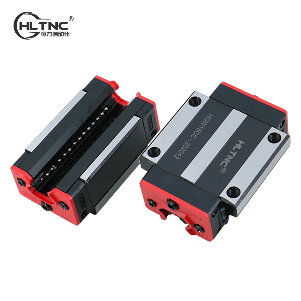 

HLTNC HGH35HA HGH45HC HGW35HC HGW45HC HGH55HA HGW55HC Steel Square Flange Carriages Fit HGR Linear Guide For CNC Engraver Lathe
