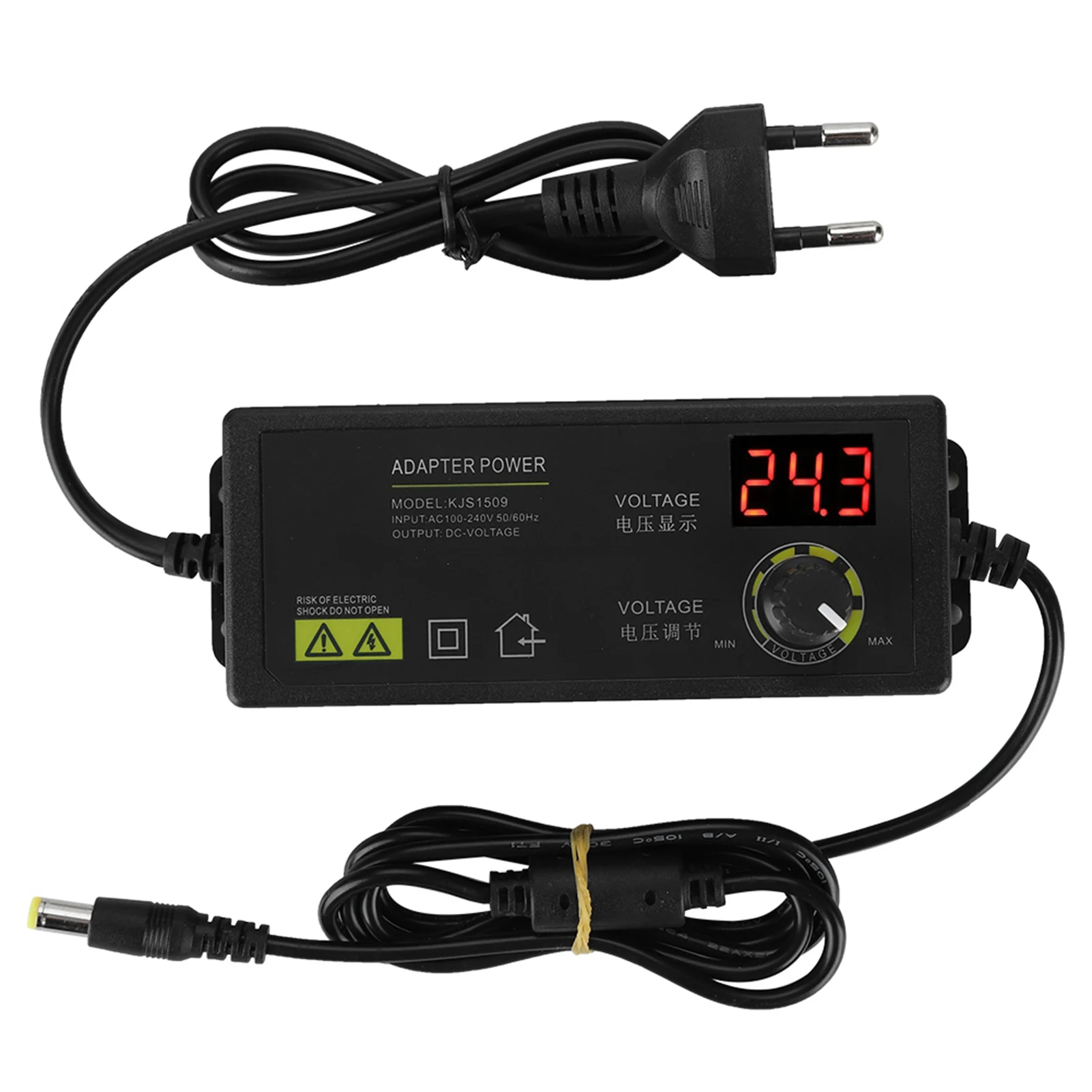 

336V Wide Range Adjustable Power Adapter LED Display Multi-level Protection Durable Antiinterference 60W 1.5A AC DC Adapter