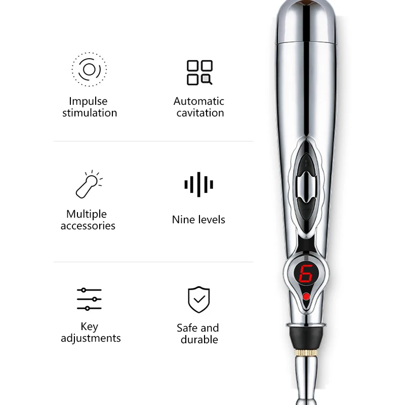 Electronic Acupuncture Pen Acupuncture Point Pen Acupuncture Point Pen Meridian Energy Meridian Pen Massage Pen Acupuncture Acup