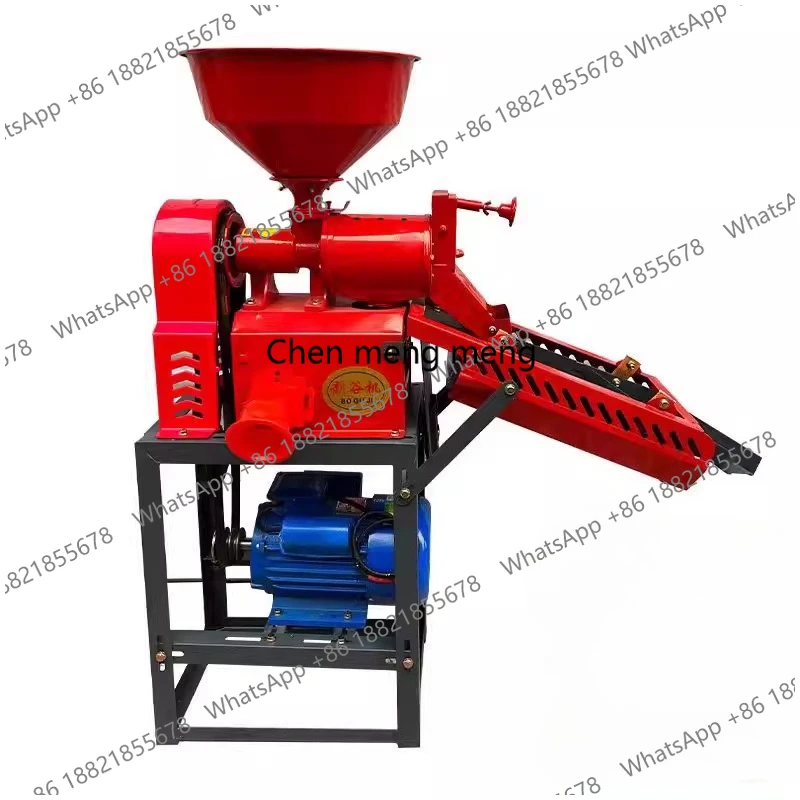 New Rice Milling Machine for Home Use, Rice Husking and Shelling, Multifunctional Rice Milling Machine