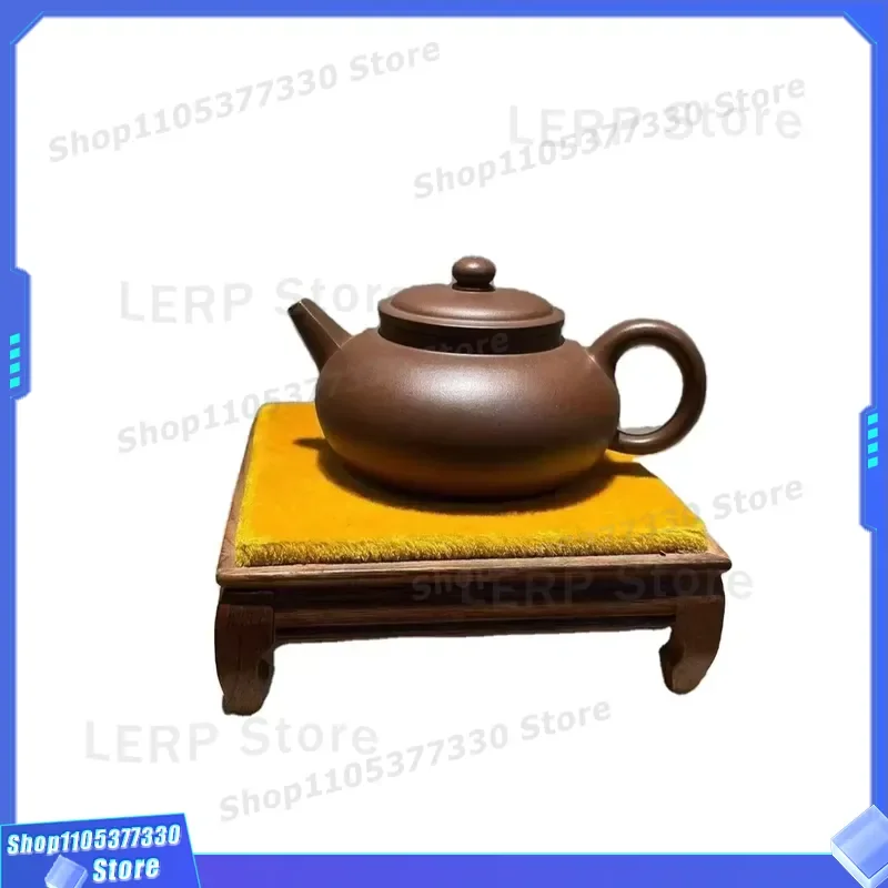 200ml Yixing Purple Clay Teapot Handmade Shuoguo Kung Fu Tea Set Traditional Chinese Design Durable Zisha Pot for Brewing