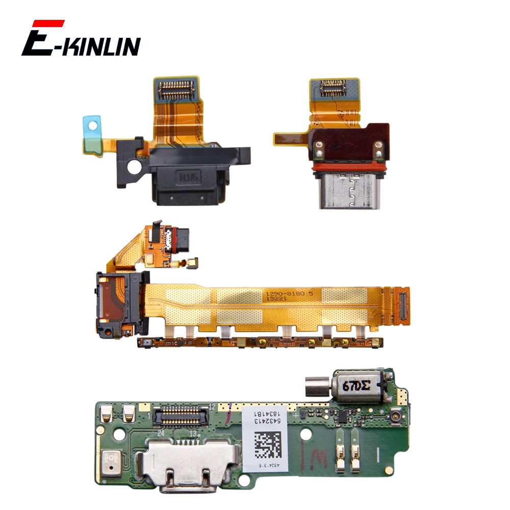 Power Charging Connector Plug Port Dock Board Flex Cable For Sony Xperia XA X M5 M4 E5 Z3 Z4 Z5 Compact Premium Plus Performance