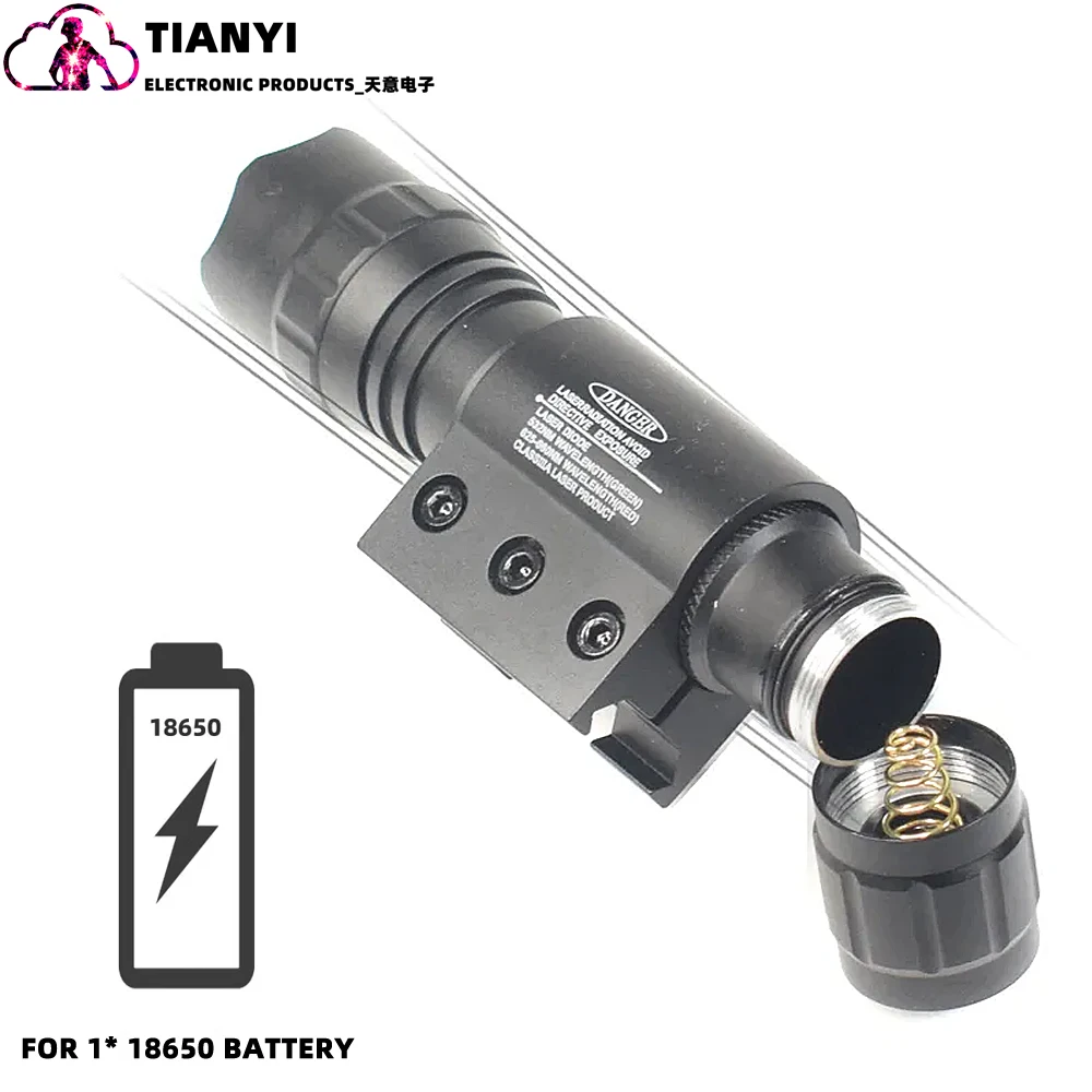 Outdoor infrared multi-function fill light night vision special fill light flashlight 5w with fixture 18650 lithium battery