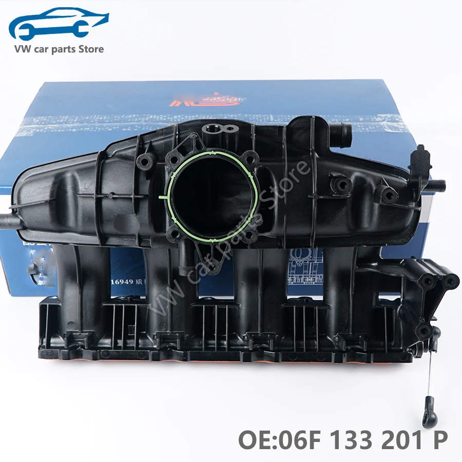 06F133201P NEW Intake Manifold For EA113 Audi A3 A4 A6 TT VW Passat Jetta Golf GTI EOS Sciricco Reliable quality 06F 133 201 N