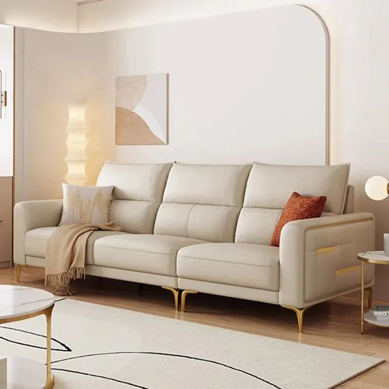 

Single Legs Metal Living Room Sofas Sectional Pouf Chaise Longue Reception Sofas Waterproof Luxury Divano Letto Sofa Bed Couch