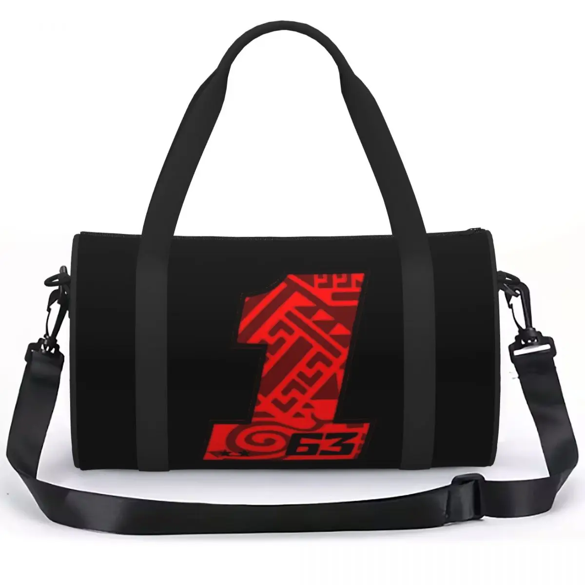 Pecco Bagnaia 63 Luggage Bag Large Capacity Duffle Tote Bag Handbags Gym Bags Fitness Bag for Boys Girls