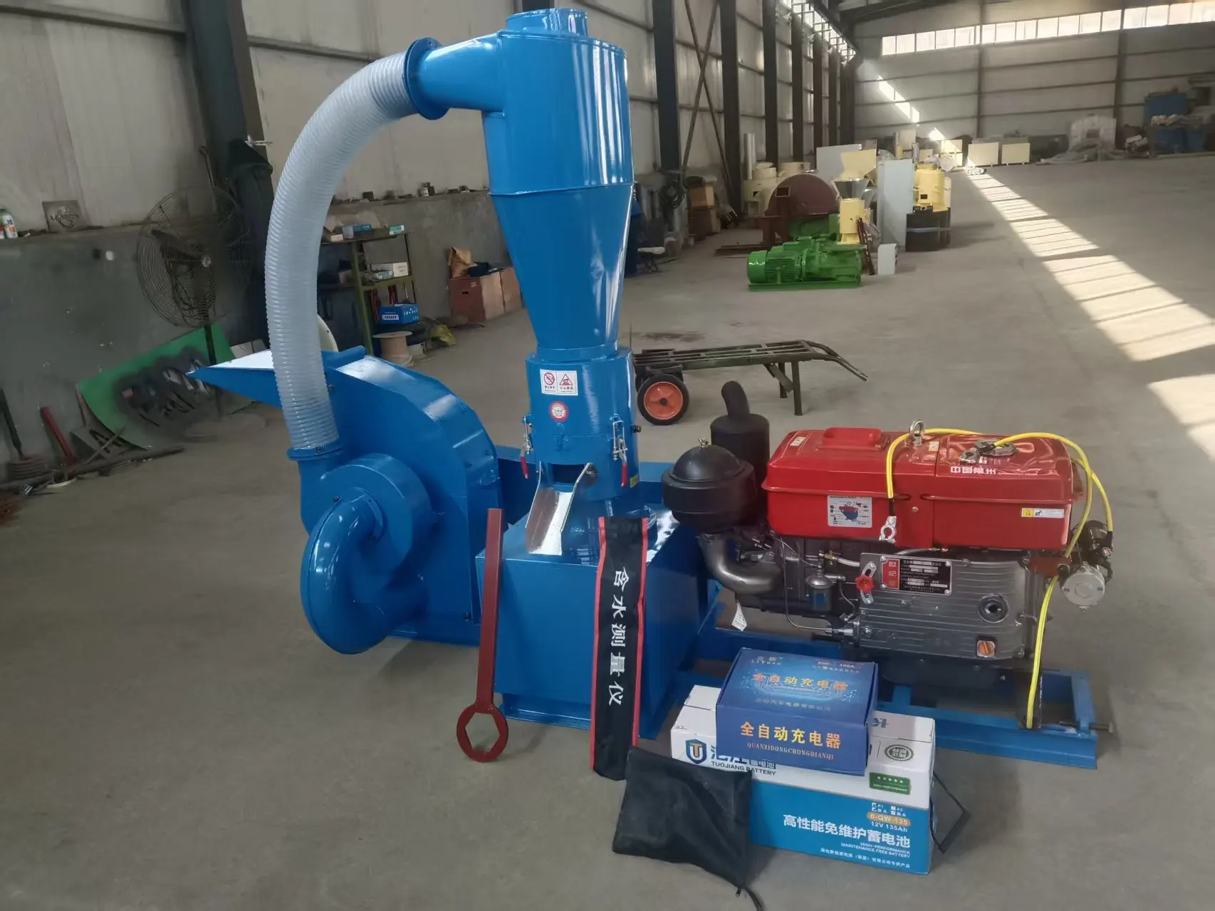 Biomass Wood Pellet Machine Straw Sawdust Rice Husk Cow Dung Fuel Pellet Machine Granulator Pelletizer