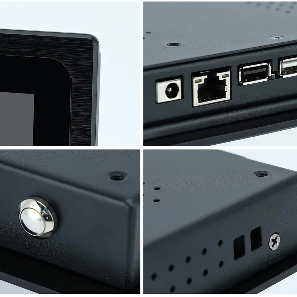 Small 7 Inch Ip65 Open Frame Automation Industrial Fanless Panel PC Capacitive Touch Display