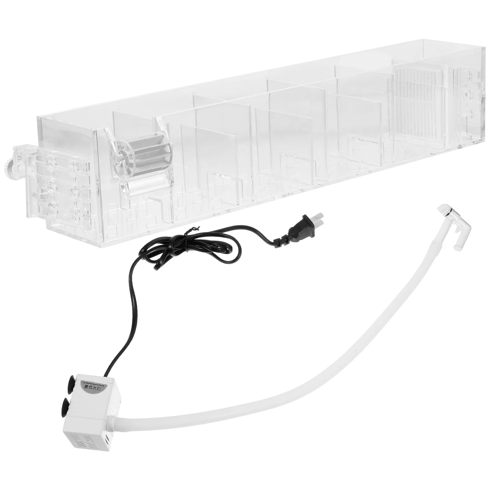 

1Set Aquarium Filter Box Transparent Acrylic Filtration System for Fish Tank Water Purification Long-Lasting Reusable