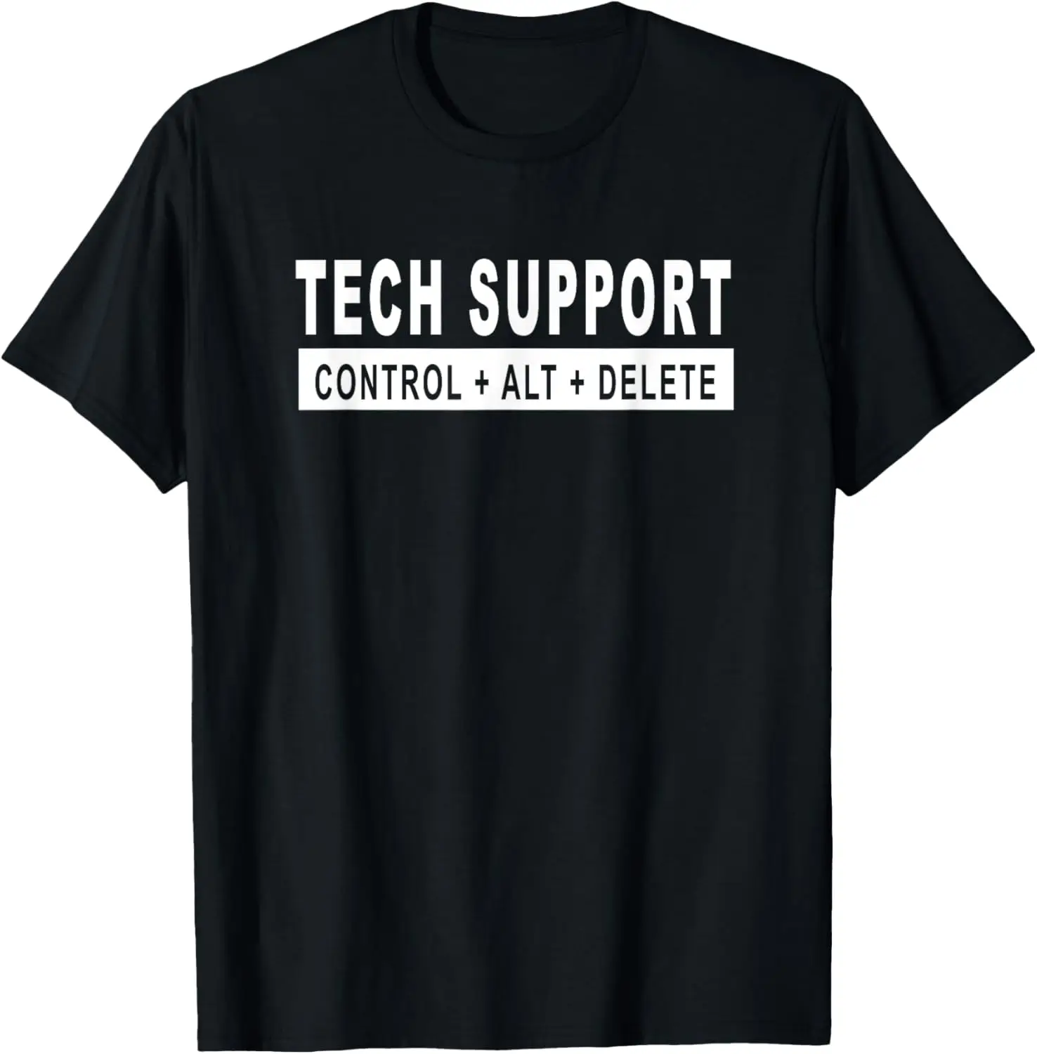 Ctrl Alt Delete Tech Support Funny Computer Geek Nerd Gift T-Shirt