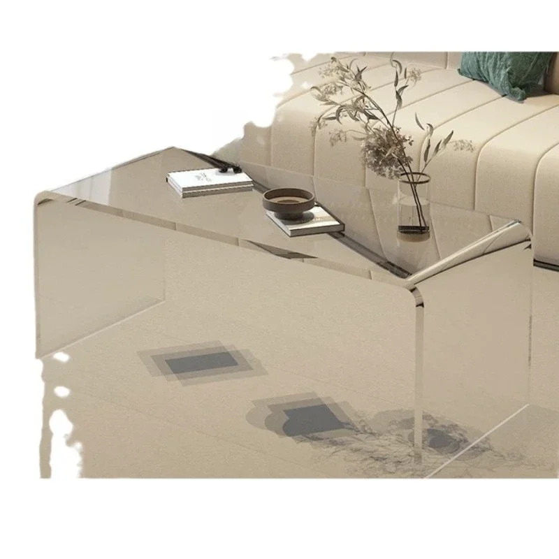 

Transparent bay window coffee table, simple tatami low table, bedroom windowsill, bed, small table, home use