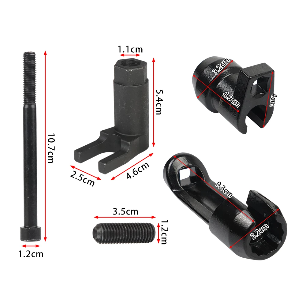 For all 6.7L Engines Models Designed For Efficient Rmoval 1 Set  Car Corrosion Resistant Diesels Metal Injector Removal Tool
