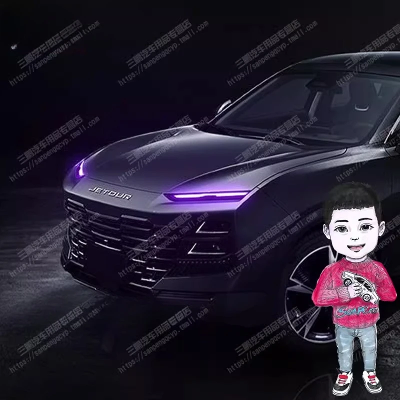 

Наклейка на автомобильные фары и комплект тонировочной пленки для Jetour Dashing — защитная виниловая пленка премиум-класса для изменения цвета и защиты (прозрачная)