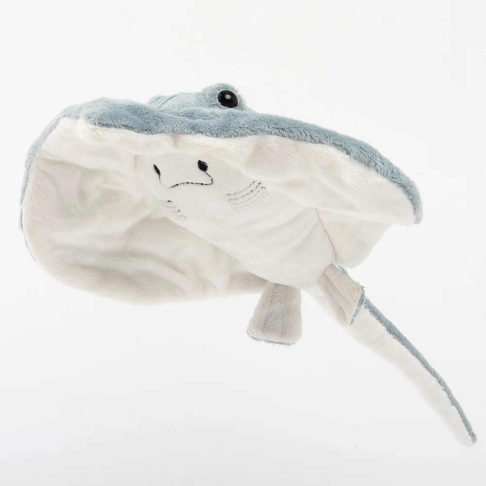 

30cm Lifelike Manta Ray Devil Fish Plush Toys Cute Soft Stuffed Cartoon Ocean Stingray Dolls For Kid Birthday Gift