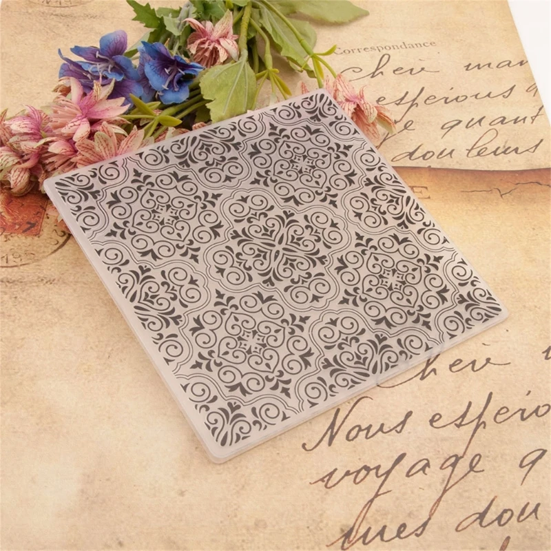 Heart Round Embossing Stencils Paper Craft Embossing Folder DIY Scrapbooking