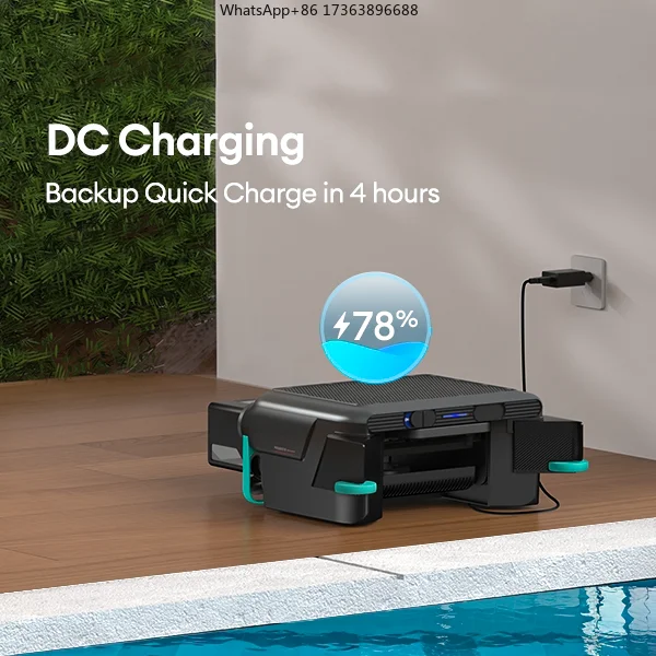 Pool Surface Robot Cleaner Aut - Outdoor Power Vacuum ulasan dan harga