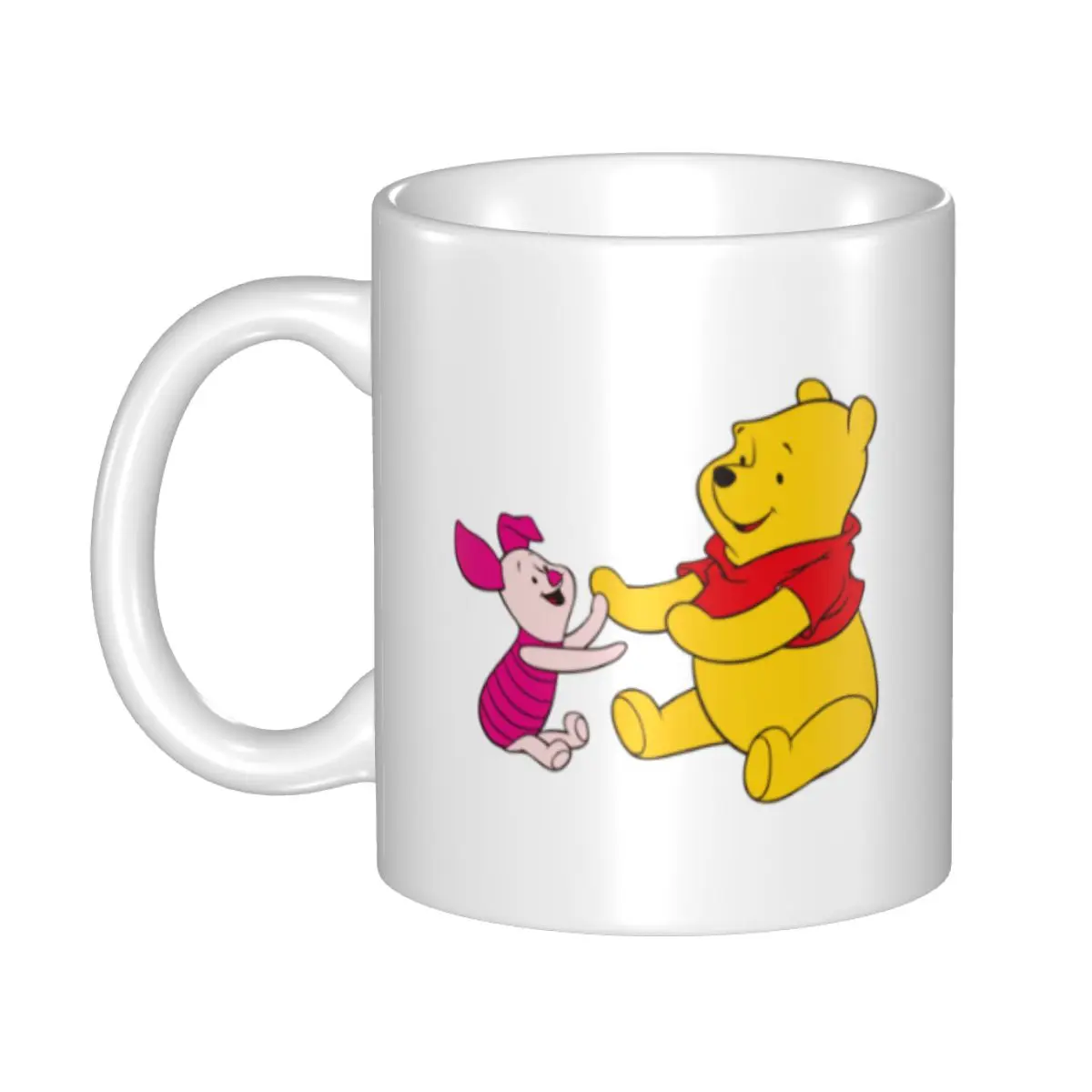 

Custom Animation Cartoon Winnie The Pooh Mug DIY Piglet Ceramic Milk Tea Coffee Cups