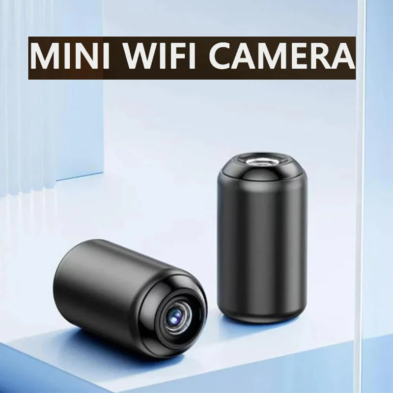 Inteligente sem fio wifi mini câmera de visão noturna digital camara casa monitoramento remoto segurança espia gizli kamera registro bodycam