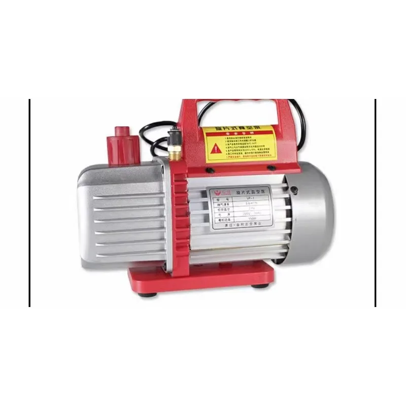 VP-1 Portable Single-Stage Rotary Vane Vacuum Pump Kit - 1L/s 5Pa for Lab Filtration & Refrigeration