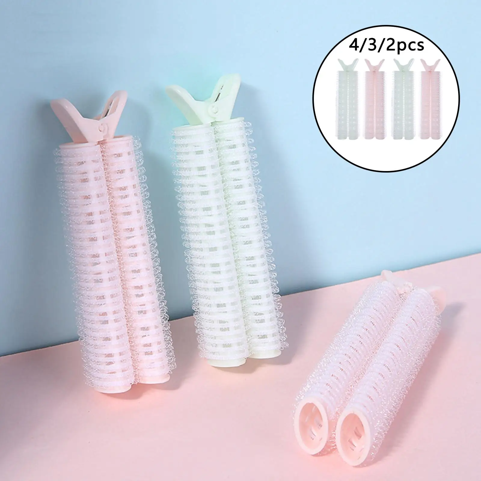 볼륨 헤어 클립, 나일론 천연 살롱 도구, 머리용 플라스틱 바렛