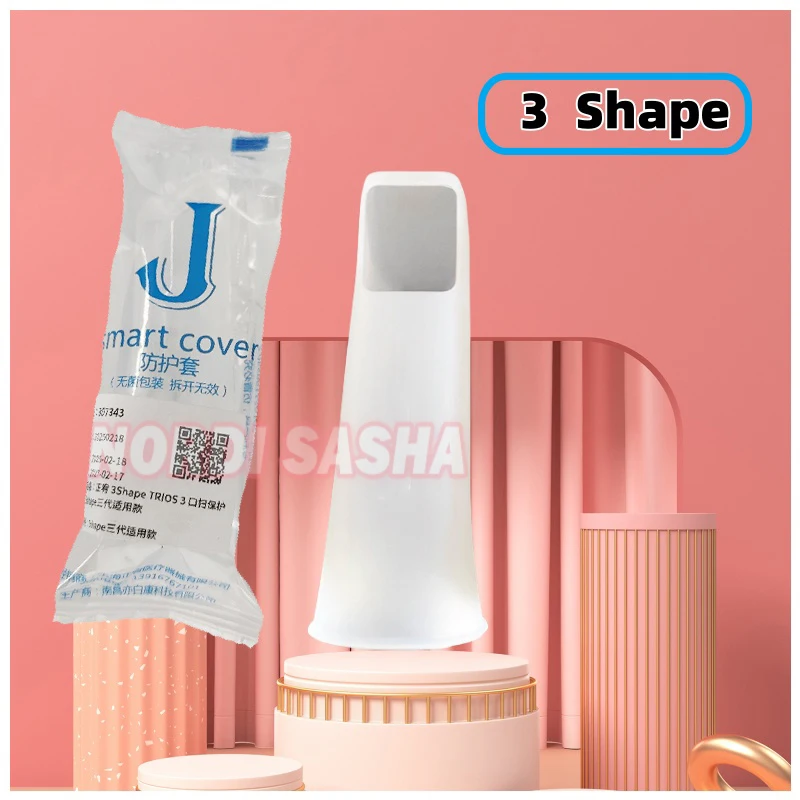 

10/25 Pcs Disposable Dental Intraoral Scanner Sleeves Disposable Protective Cover for 3 Shape TRIOS 3 Scanner Individual Package