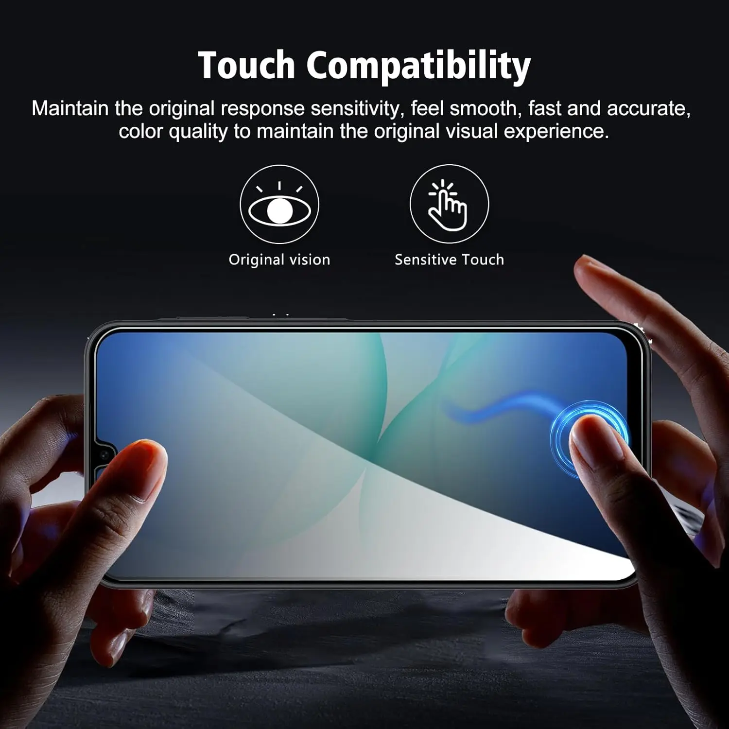 

2Pcs Anti Spy Tempered Glass For Samsung Galaxy A17 5G Screen Protector Privacy Glass