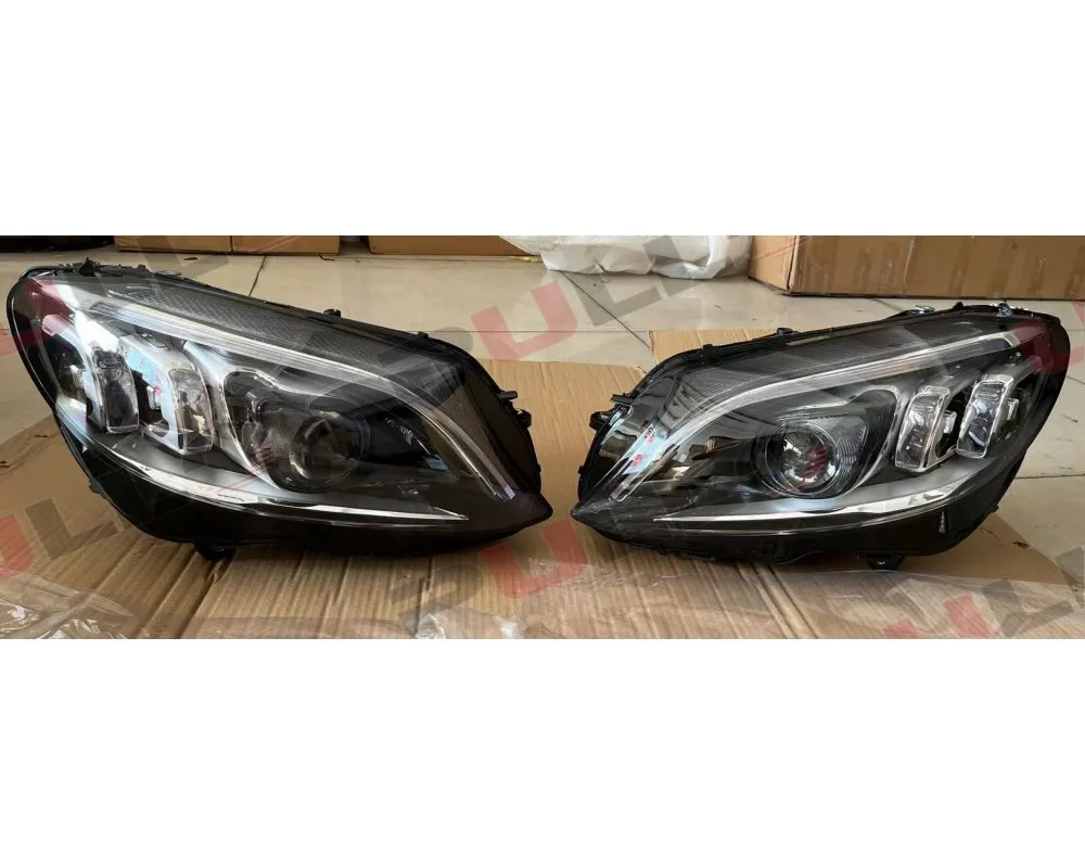 

Headlamp car lighting system LED headlight for Mercedes-Benz C Class W205 2015 L2059067303 R2059067403