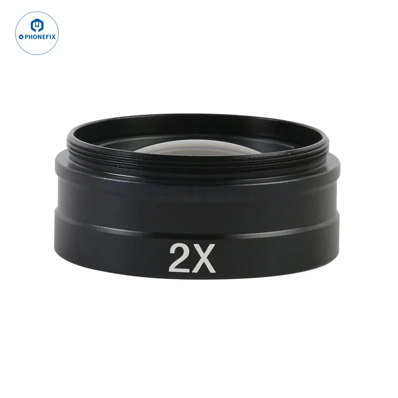 0.3X 0.5X 0.7X 2.0X Auxiliary Barlow Objective Lens Thread M42mm For Industrial Zoom Stereo Binocular Trinocular Microscope