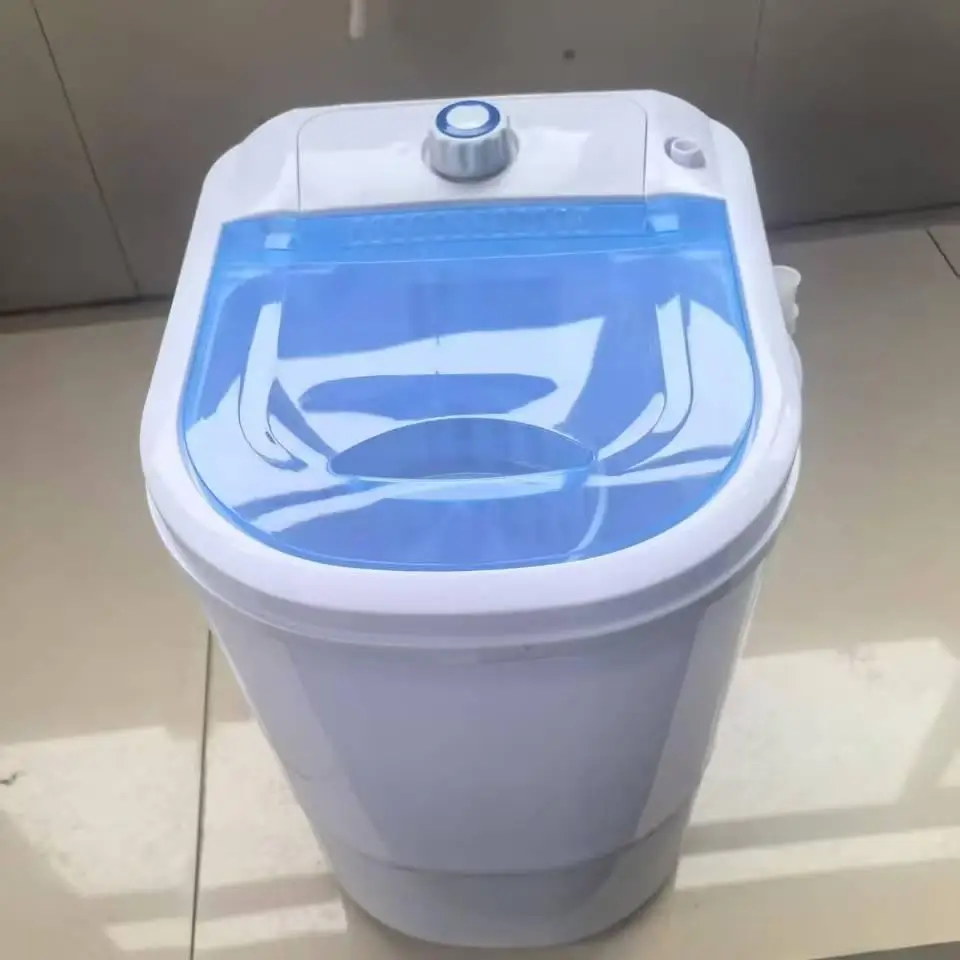 

Миниатюрная портативная электрическая стиральная машина с корзиной для отжима для домашнего использования