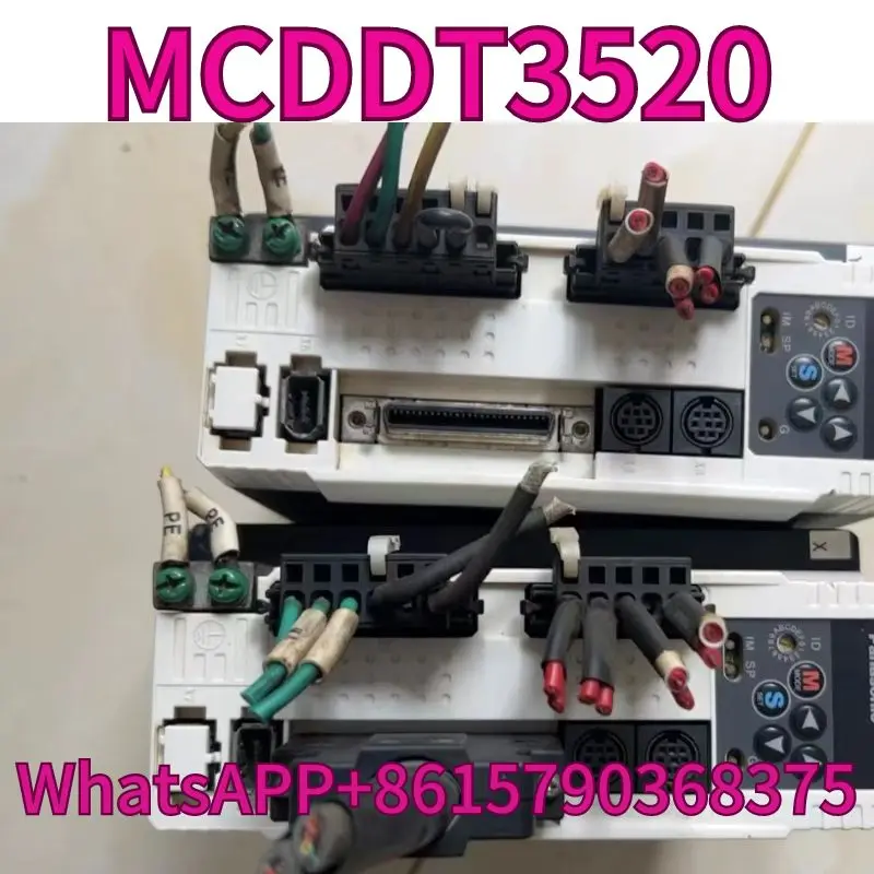 

Used servo driver MCDDT3520 tested OK and shipped quickly