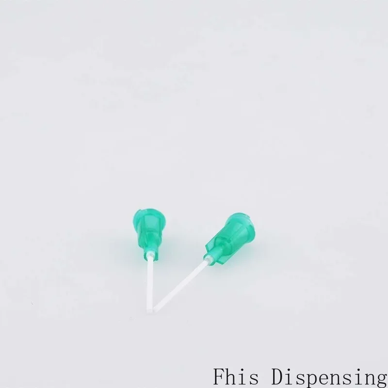 Pack Of 100กาว Dispensing เข็มความยาว25มม.1นิ้ว PP ยืดหยุ่นเข็ม18G