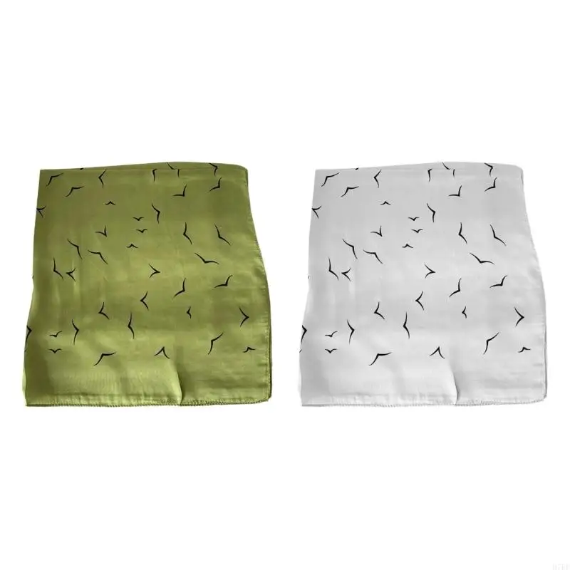 

Модные чайки шаблоны шарф головной пленку с платком ежедневной аксессуары H7EF