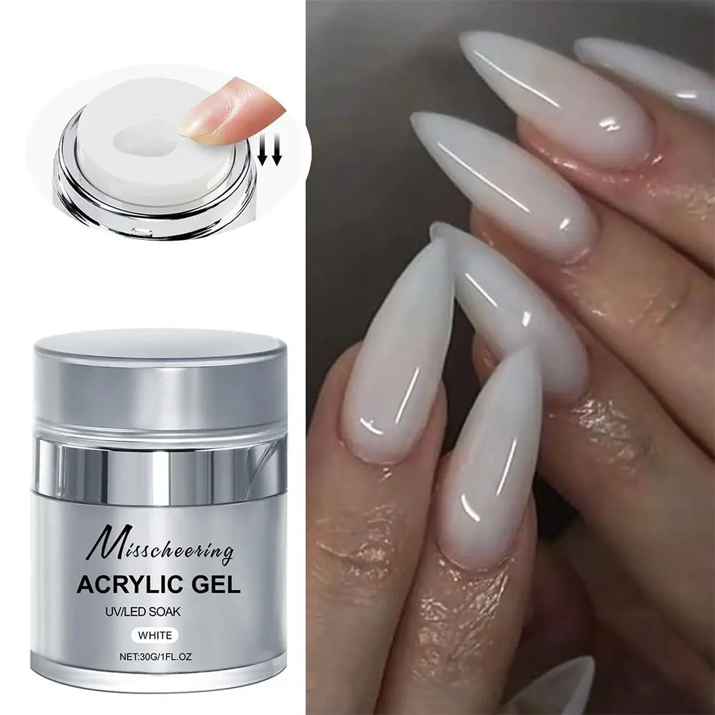 

1set 15g Nail Glue for Acrylic Nail Fast-Dry Professional Stick Rhinestone Decoration Adhesive False Nail Gel for Extension Mani