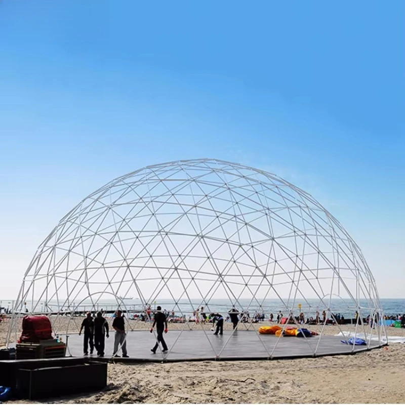 Transparent Large Igloo Dome Tent with Windproof PVC Cover for Outdoor Events Trade Shows Resorts Hotels Custom