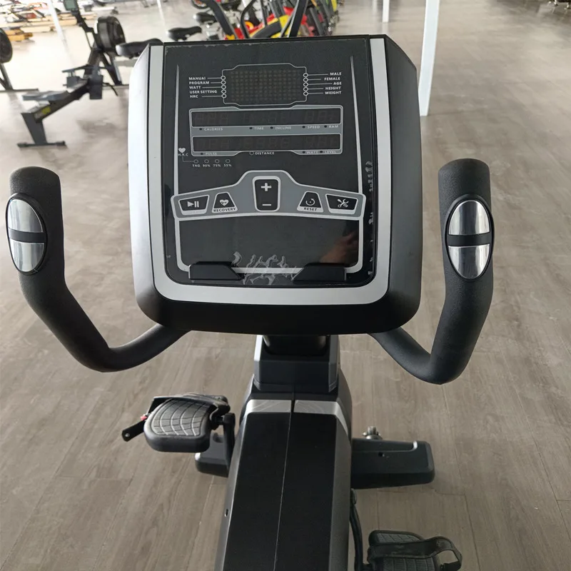 Gorąca sprzedaż Domowy komercyjny wirujący sprzęt do ćwiczeń Rower treningowy Fordable Recumbent Bike Siedzony rower eliptyczny