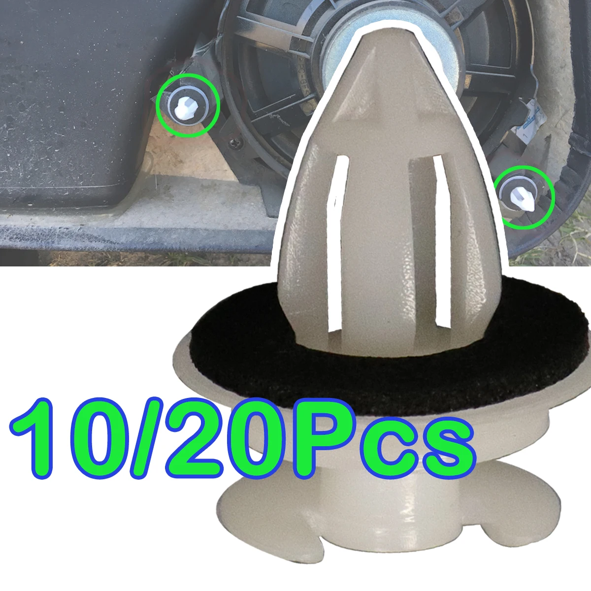 

10/20 Pcs Anti Rattle Door Card Interior Rear Panel Trim Clips For BMW 4 Series F32 F33 F82 F83 Boot Cover Fascia Lining Bumper