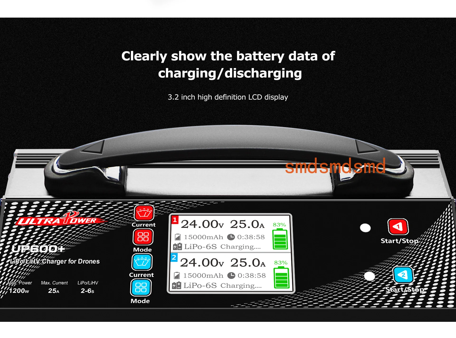Caricabatterie ULTRAPOWER UP60 - Drone Battery 6S recensione e prezzo