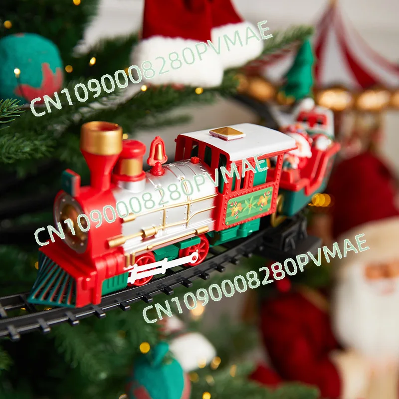 

Christmas Tree Atmosphere Decoration | Electric Hangable Track Train - Luminous Ornament for Holiday Scene Arrangement