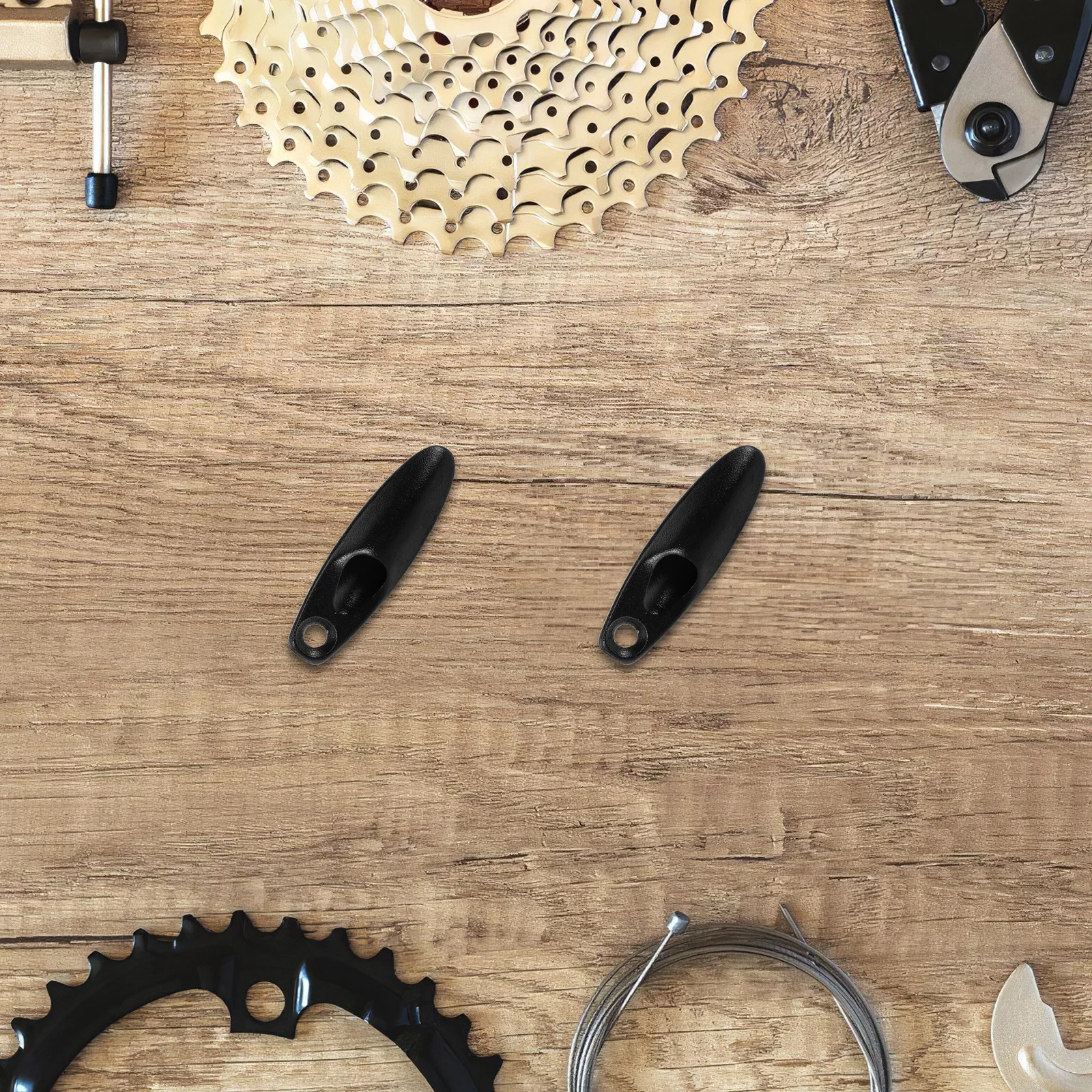 

4pcs Bicycle Cable Clamps Aluminum Alloy Frame Plug Buckle For Mountain Road Bikes Fixed Line Card Brake Shifter Holder Wire