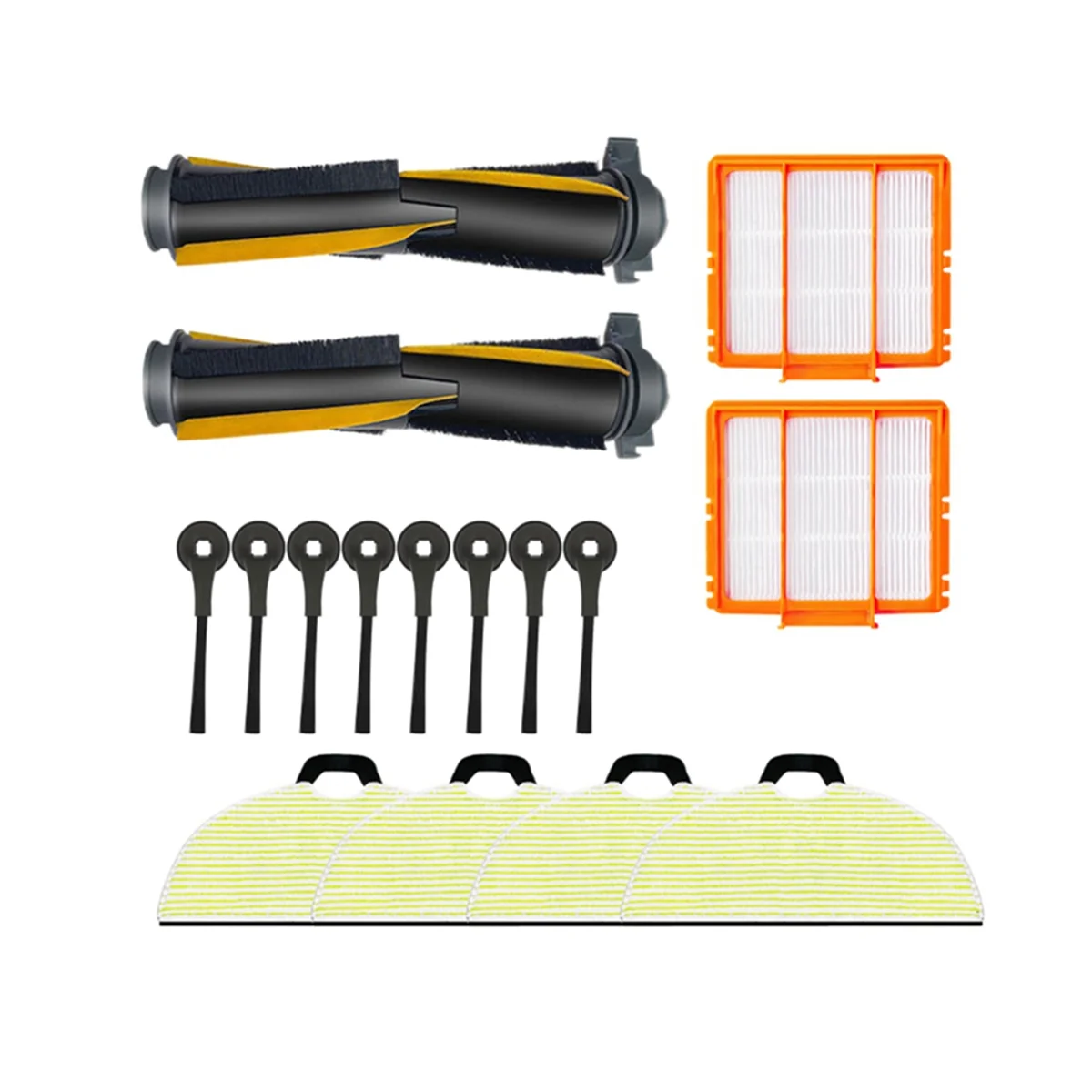 Per AV2001WD RV2001WD RV2002WD Spazzola laterale principale Mop Aspirapolvere Robot Accessori Parte