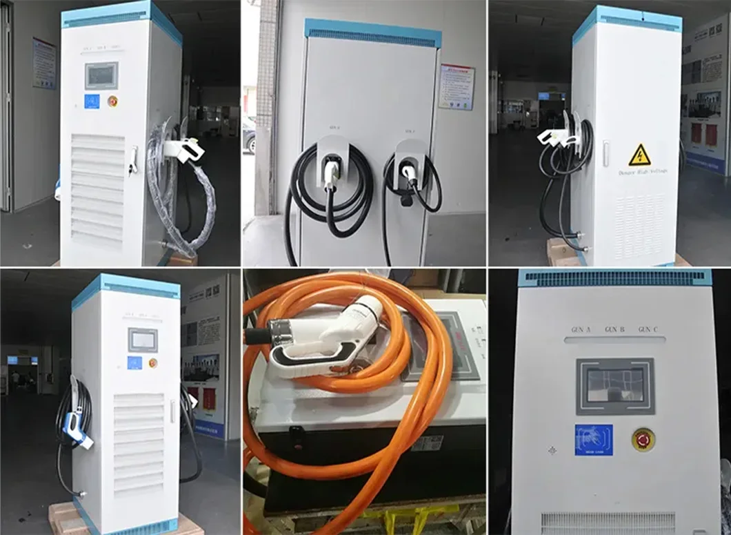 Commercial New Energy Vehicle DC EV Charging Pile Electric Vehicle Floor-Standing Household EV Charger Station